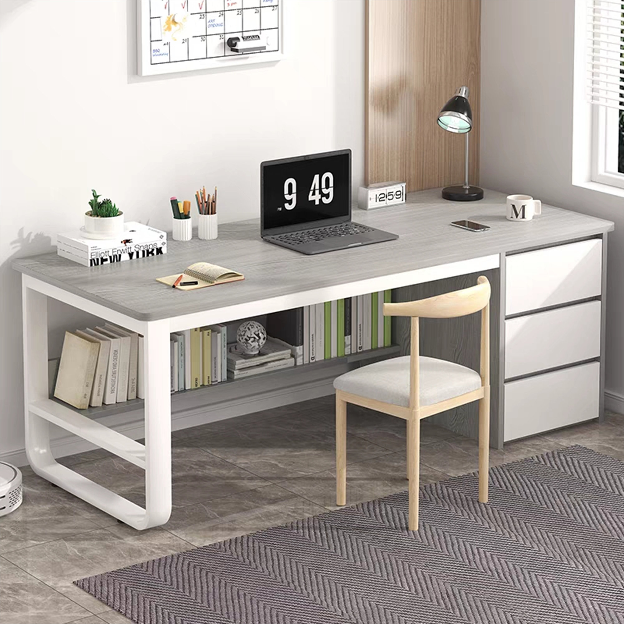 Ebern Designs Enela Desk Reviews Wayfair
